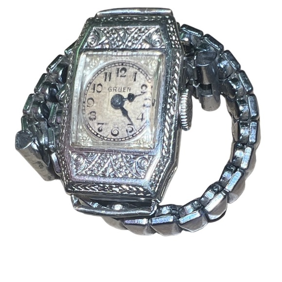 Ladies Vintage white gold 14k watch. - Picture 5 of 9